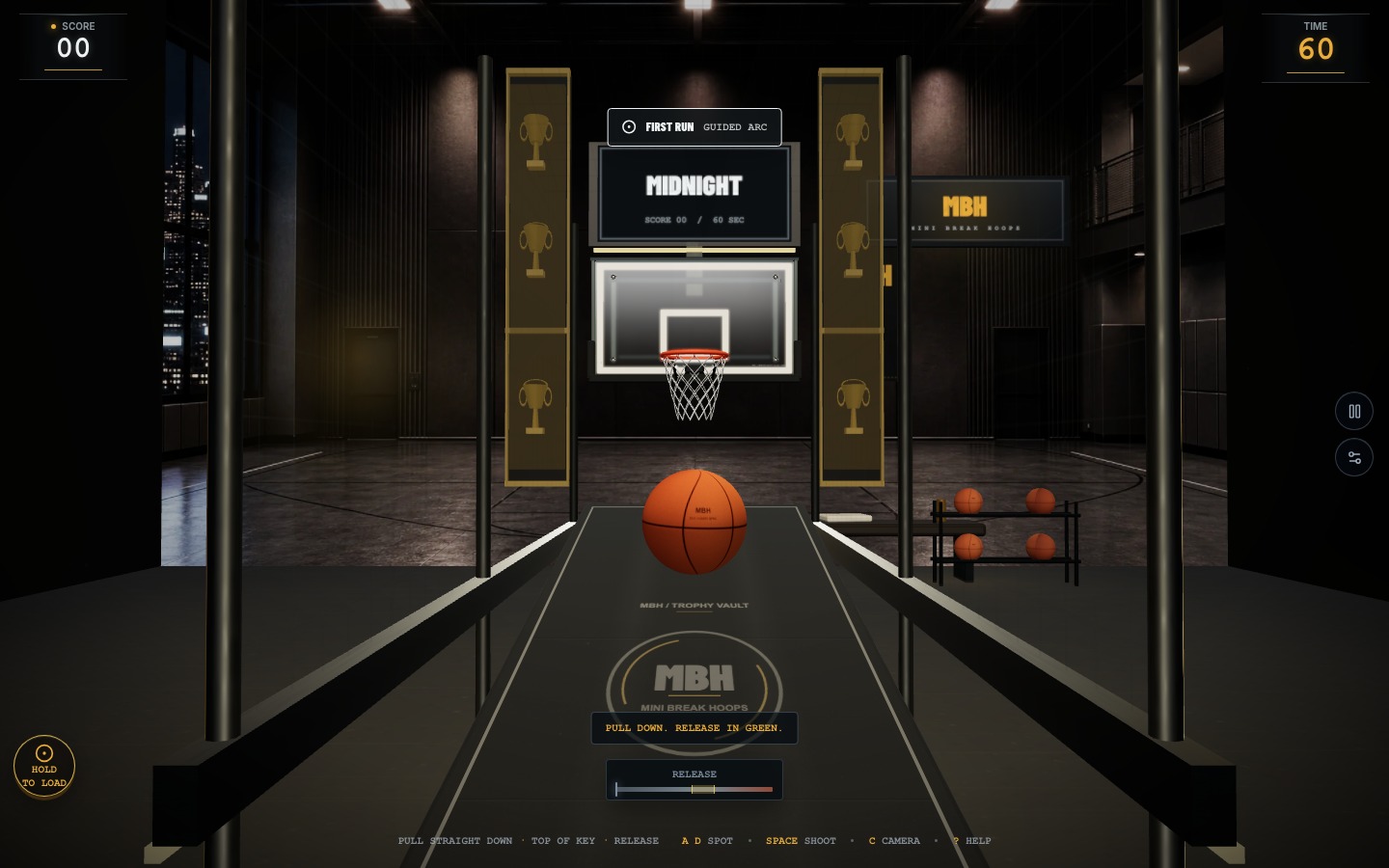 Trophy Vault pass court edition